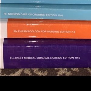 Nursing ATI books - pharm and medsurg